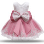 New Baby Full Moon Dress Baby Girls Dresses Net Yarn Print Baby Dress Skirt