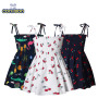 Conyson Sleeveless Girls Sweet Summer Kids Clothes lovely Princess skirt Kids Girls Printed Pompous Dress