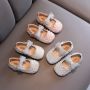 Conyson Fashion Factory Direct Princess Bow Baby Princess Dress Shoes Sweet Bow Infant Prewalker Soft Sole Baby Girls Shoes