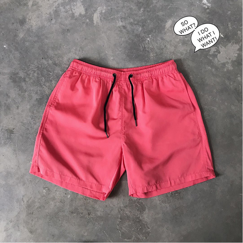Men Custom Shorts Youth Summer Bulk Athletic Sweatsuit Casual Candy Color Running Fitness Oversize Beach Plus Size Men's Shorts