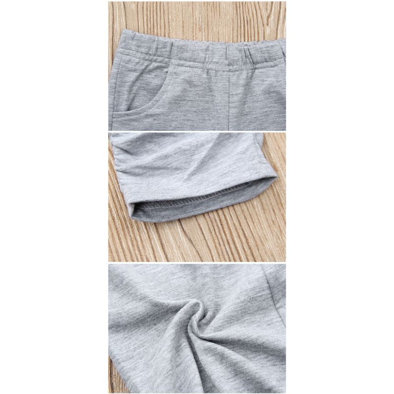 Conyson Boutique Spring Children Clothes Cotton Stacked Pants Kids Outfits 1-6Y Kids Girl Clothing Casual Long Pleated Pants