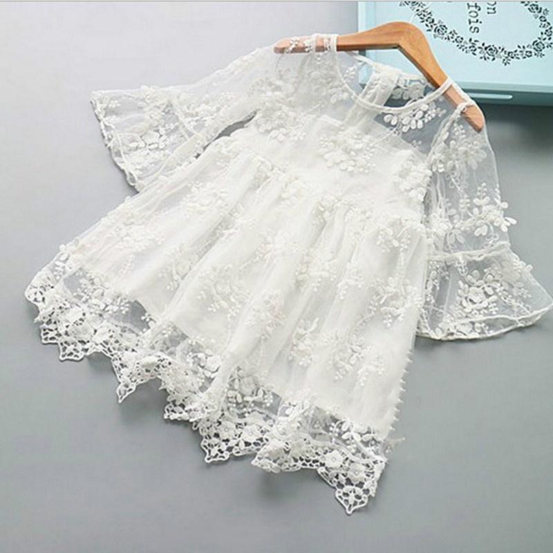 Hot Casual Baby Dress Girl Latest Summer Designs Girls Lace Baby Dress Birthday Party Girls Frock