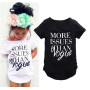 Summer New Children Solid Color Short-sleeved Letter Print T-shirt Girls Popular Design Young Girl Baby T-shirt Top Clothing