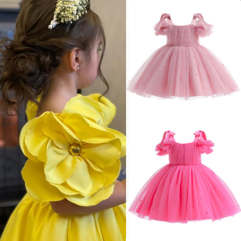 Infant Baptism Dress For Girls 1st Birthday Party Wedding Lace Tutu Girl Dress Baby Girl Princess Vestidos Christmas Costume