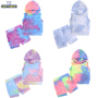 Conyson Hot Sale Unisex Summer Toddler Baby Kids Clothing Set Newborn Boys and Girls Outfit Sleeveless 2Pcs Tie-dyed Clothes Set