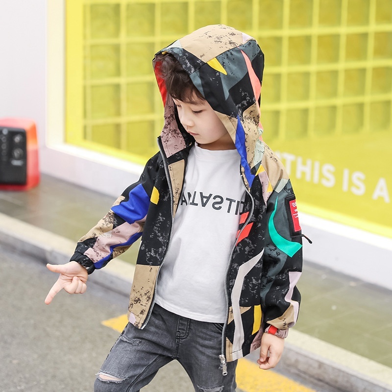 New Trend Autumn Spring Kids Jacket Boy Soft Jacket Outerwear Kids Clothes