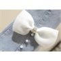 Conyson Wholesale Kids Clothes Fashion Kids Girls Clothes Sets 2pcs Solid Tops Hole Blue Denim Pants Casual Children Girl Outfit