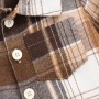 Conyson High Quality Stock Lots Spring Autumn Long Sleeve Plaid Design Boys Girls Children's Western Style Casual Clothing Set