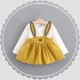 Conyson Wholesale Girls Autumn Dress Children Dress cartoon Fashion Style cotton Baby Toddler Casual Long Sleeve Girl Dress
