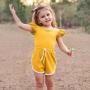 Conyson New Girl Summer Clothing Sets Short Sleeve Tops Shorts Fashion 2Pcs Kid Girls Outfit Sets Casual Baby Girls Clothes Sets