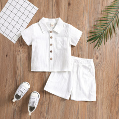 Conysony Outdoor Summer Toddler 1-5 Years Baby Boy Shorts And Shirt Jogger Designer Comforter Linen Clothing 2 pieces Boy Set