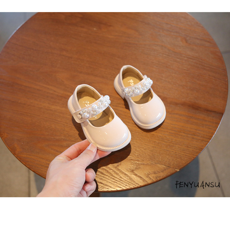 Conyson hot sale infant kids korean fashion designer toddler child shoes summer spring Newborn baby girl Leather princess shoes
