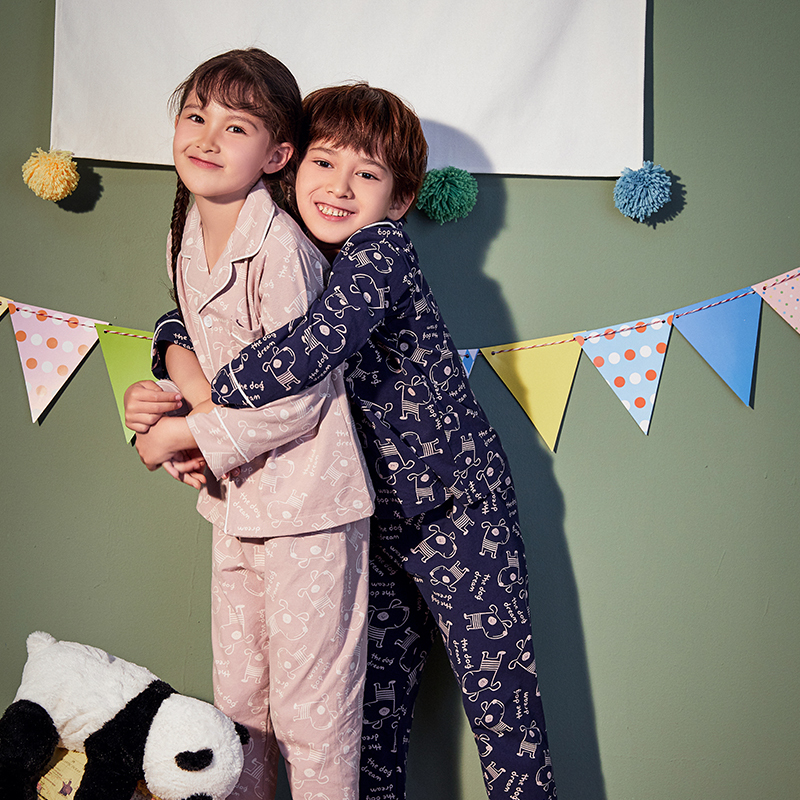 Factory Customization Children Pijama Home Wear Kids Pajamas Sleepwear Kids Winter Pajamas