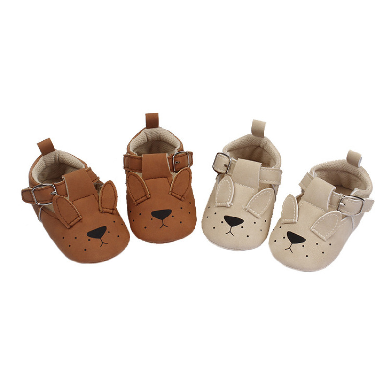 Conyson Animals Cartoon Newborn Infant Toddler Shoes Soft Leather Lovely Comfortable Unisex Single Shoes