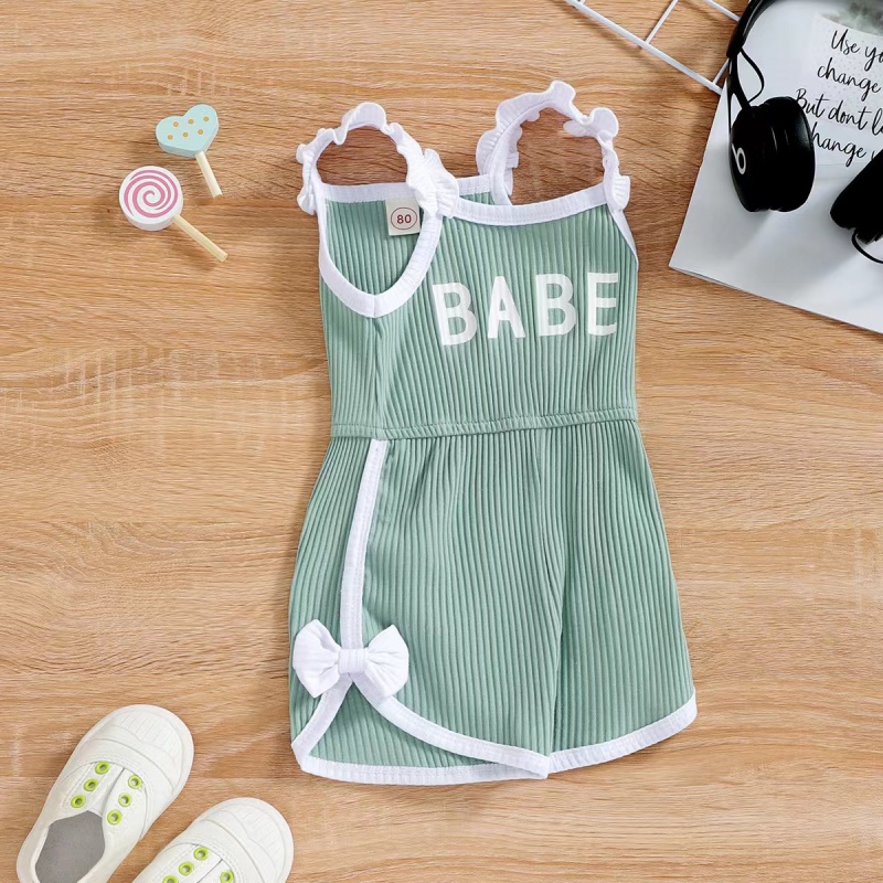 Conyson korea Fashion cotton Summer children Fruits tshirt square shorts boy girls wear clothes