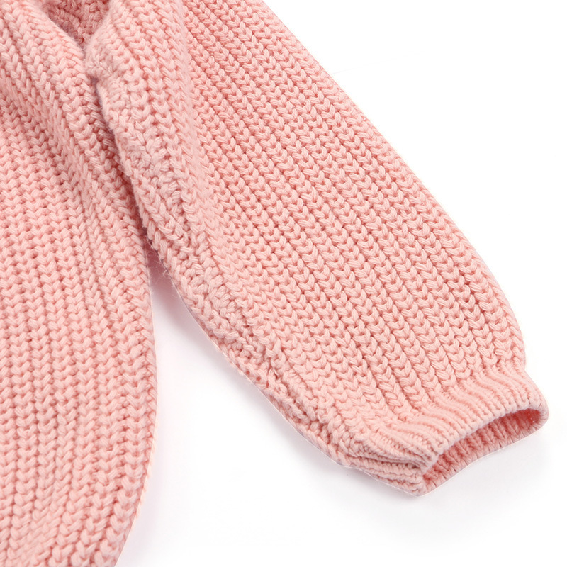 Conyson Autumn New Baby Boys Girls Clothes Sweater Toddler Knit Sweater Newborn Knit Long Sleeve Cotton Unisex Pullover Tops