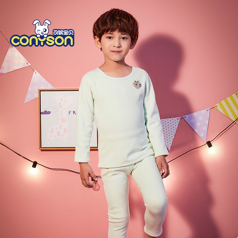 Autumn Teenage Pink Breathable Soft And Comfortable Long Sleeve Girl Cotton Kids Pajamas Sleepwear