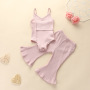 Lace Stitching Denim Shorts Suit Princess Bubble Sleeve Top +lace Stitching Denim Shorts 2pcs Children Baby Kids Clothes Suit