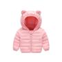 New Style Boys And Girls Jackets Coat Kids Jackets Clothing Light Down Coats With Ear Hoodie