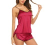 Hot Sale Backless Sexually Simple Sleeveless Camisole Pajama Women Bodysuit Seamless Sleepwear Underwear Low-Price Sexy Panties