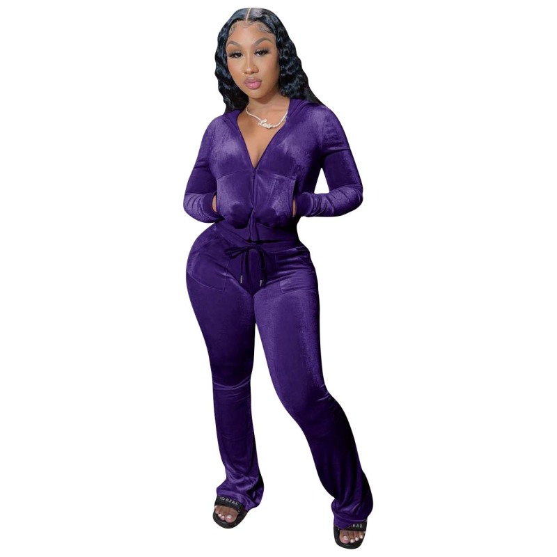 2023 Hot Sale New Design Fitness Spring Matching Sets Workout Sweatsuit Cozy Polyester Jogger 2 Pieces Club Set Women Sex Sets