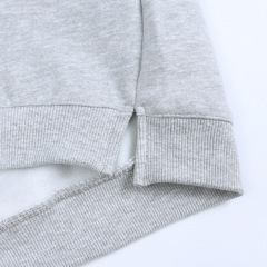 Conyson Wholesale Private Label Sweat Casual Custom Unisex Cotton Long Sleeve High Quality Sport T-shirt Solid Color Kids Shirt