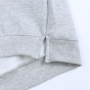 Conyson Wholesale Private Label Sweat Casual Custom Unisex Cotton Long Sleeve High Quality Sport T-shirt Solid Color Kids Shirt
