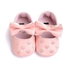 Conyson Wholesale 2023 Cute Summer Infant Heart Pattern Custom Non Slip New Baby Walking Shoes Rubber Toddler Girls Casual Shoes