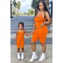 Conyson Summer Kids Clothing Set Toddler Girl Clothes Kids Jumpsuit Tank Top Toddler Girls Jumpsuits