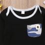 Conyson infant suits Toddler Boy 3 Pieces baby children long sleeve tops camouflage color kids Pants wear Fashion clothing Sets