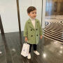 Conyson Winter Woolen Double-breasted Baby Boy Trench Lapel Autumn Kids Outerwear Coats Jacket Children Kids Clothing Handsome