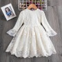 Conyson high Quality korea fashion designers boutique Girls summer casual Dresses Girls embroidery flower Long Sweater Dresses