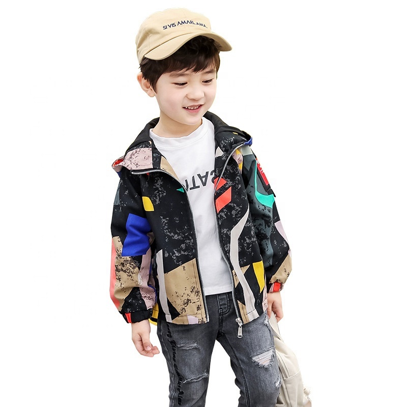 New Trend Autumn Spring Kids Jacket Boy Soft Jacket Outerwear Kids Clothes