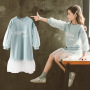 Conyson Spring and Autumn Korean New Style Child Girl Korean Style Girls Long Sleeve Sweater Princess Toddler Girl Clothes Dress