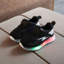 Conyson hot sale fashion toddler Children's baby Casual kids boy girl LED light shine running sneaker sport grid designer shoes
