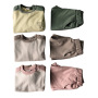 Fashion Design Boys And Girls New Product Color Matching Clothes Suit Children's Pullover Set