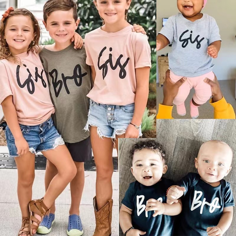 Camiseta infantil Conyson Summer, blusa de algodão para meninas e adolescentes, estampa de letras, moda masculina.