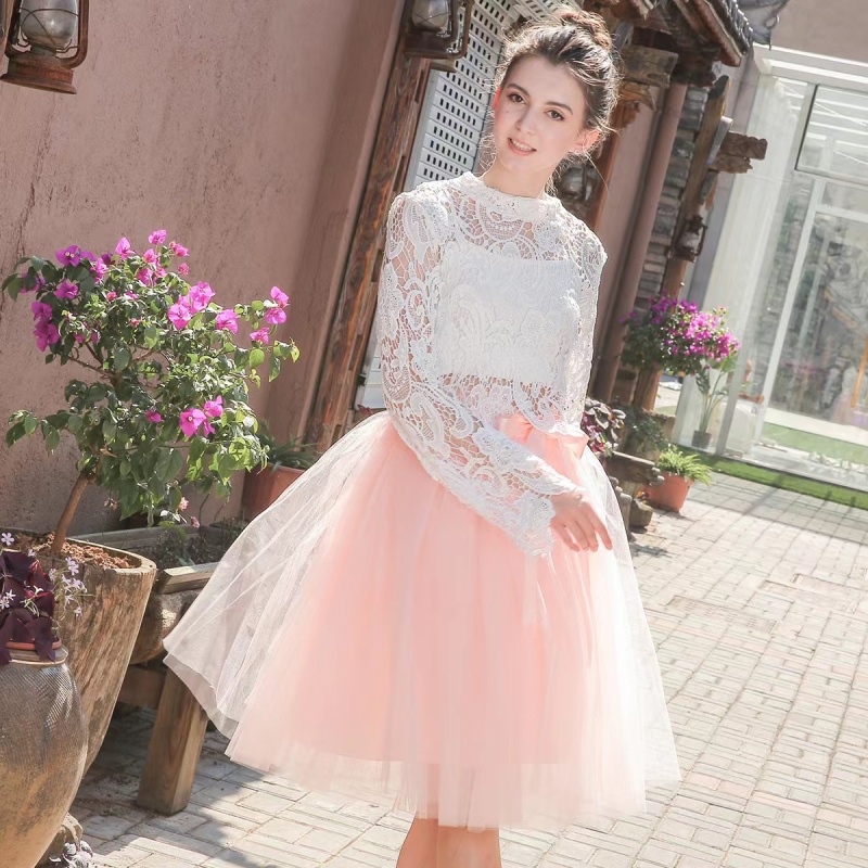 Conyson Summer Mother Daughter Matching Tutu Dresses Clothing Kids Mom And Daughter Set Mommy And Me Elegant Tutu Skirt