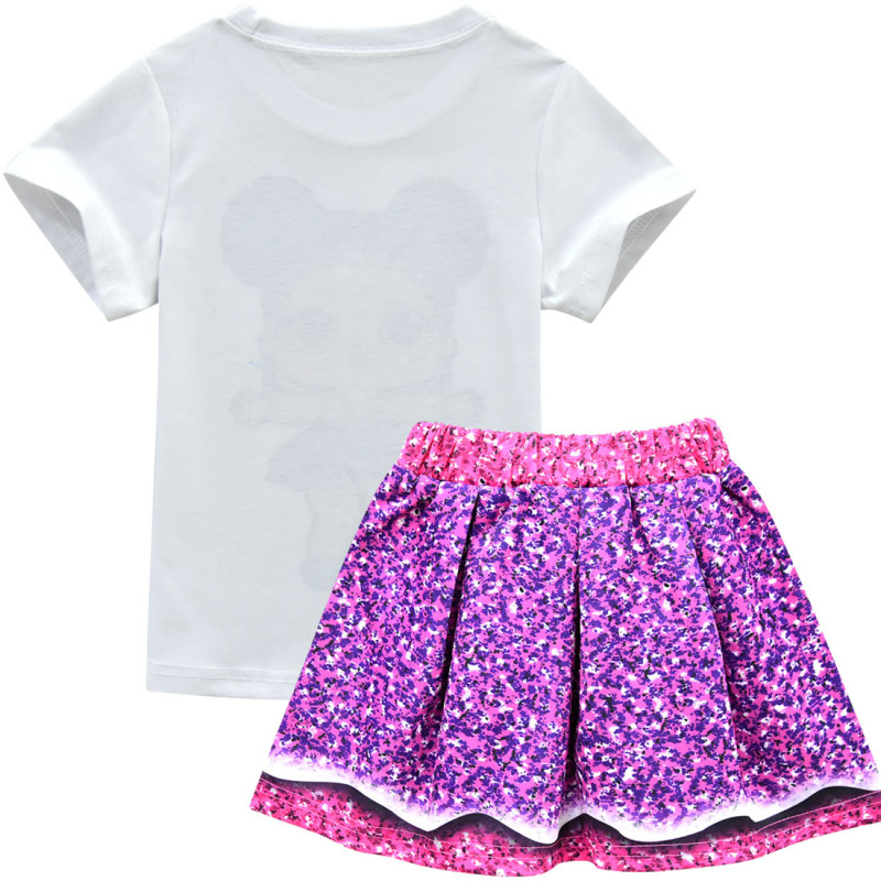 Hot Sale Summer Lovely Kids Boutique Wholesale Cute Baby Girl Summer Clothes Sets Lovely Children Girls Boutique Sets 3pcs