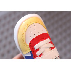 Conyson wholesale toddler kids spring patchwork Korean fashion boutique designer running sport shoes infant boy girl sneaker