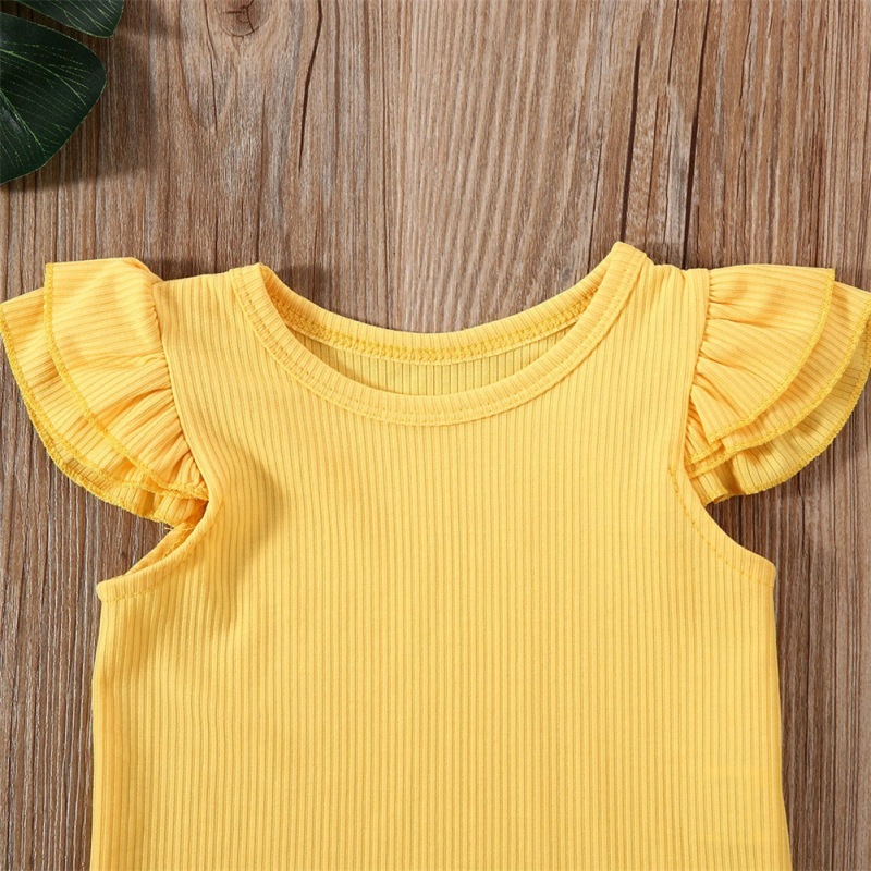 Conyson New Girl Summer Clothing Sets Short Sleeve Tops Shorts Fashion 2Pcs Kid Girls Outfit Sets Casual Baby Girls Clothes Sets