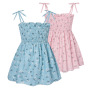 Conyson  Kids Dresses Girls Summer Sleeveless Strap Princess Dress Cotton Flower Print Children Clothes Girl Casual Sundress