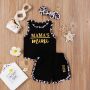 Flying Sleeve Embroidery Casual Girls Clothing Sets 2pcs Kids Clothes Set New Shortsleeve Girls Boutique Outfits