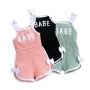 Conyson korea Fashion cotton Summer children Fruits tshirt square shorts boy girls wear clothes
