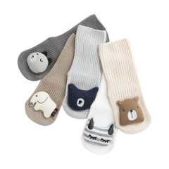 Conyson Winter Cute Cartoon Accessories Baby Stocking Cotton Household Warm Knitted Baby Socks Toddler Loose Children Socks