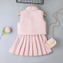 Conyson wholesale summer new arrival Latest Design Baby Girl hot sale elegant simple dresses 3-8 years cute party girl dress