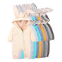 Conyson Wholesale Newborn Baby Girls Boys Cotton Knitted Long Sleeve Jumpsuit Rabbit Ear Baby Clothes Romper