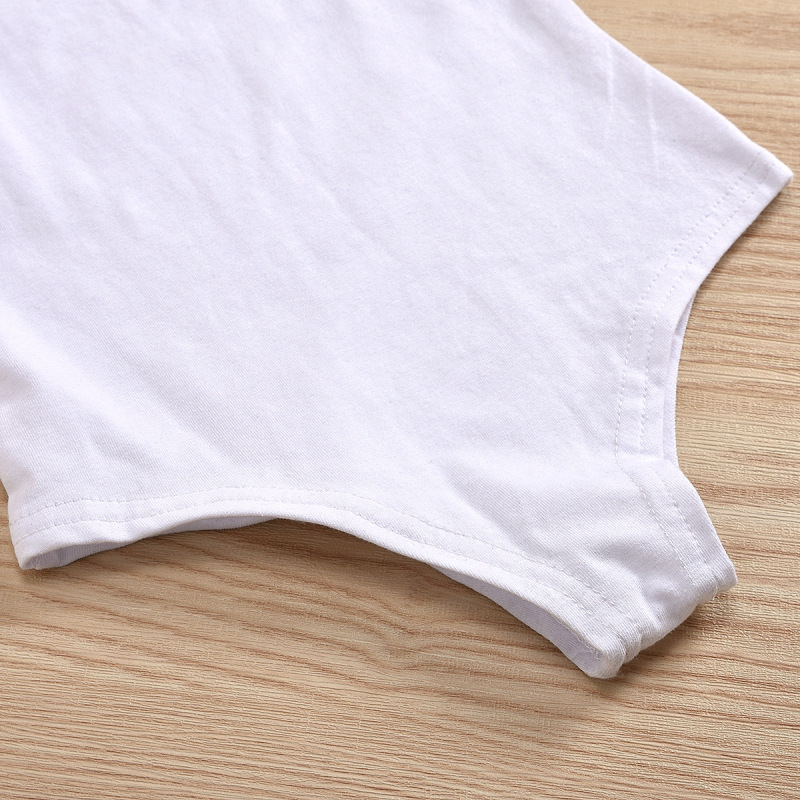 New Girl Suit Yellow Short Skirt Two Piece Baby Children Wholesale Kids Summer White Tank Romper Skirt Summer Sets Girls