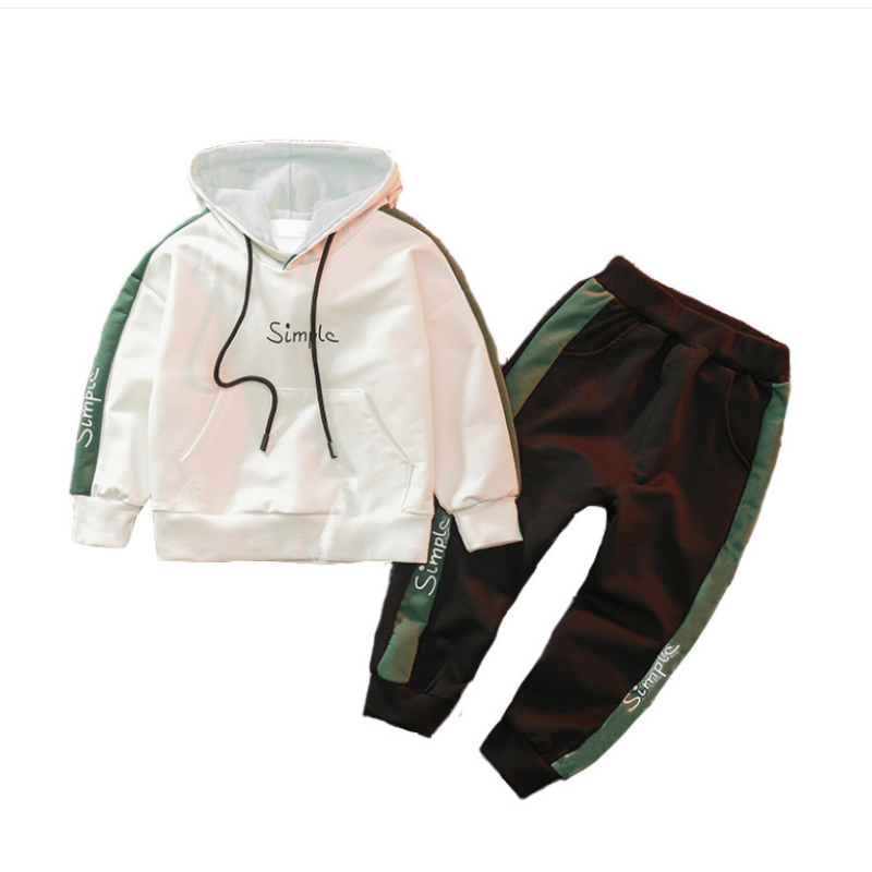 Wholesale Children Kids Clothes long Sleeve Baby T Shirt Boys Clothing Set Spring Cotton Quantity Custom Time Lead Suit