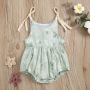 Conyson Wholesale High Quality New Autumn Smile Face Solid Cotton Long Sleeve Infant Baby sweatshirt Romper